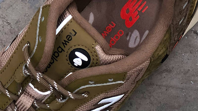 AAPE x New Balance 703 Beige Detail