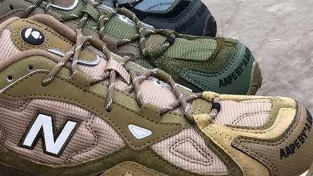 The AAPE x New Balance 703 Is Dropping in Three Colourways The AAPE x New Balance 703 Is Dropping in Three Colourways