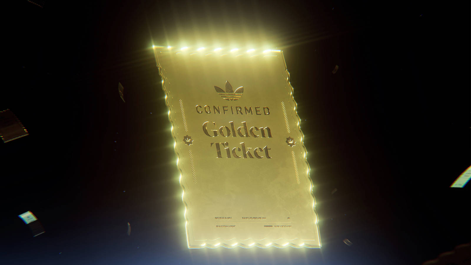 adidas confirmed golden ticket