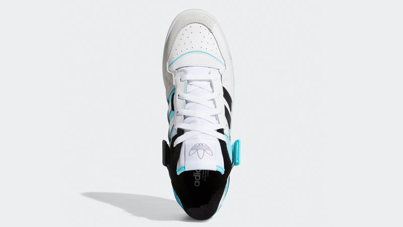adidas Forum Exhibit Low White Pulse Aqua | Where To Buy | GZ5390 | The  Sole Supplier