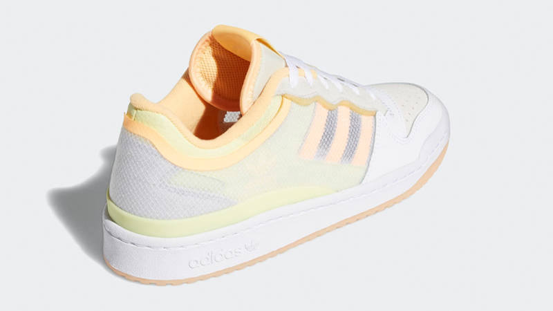 adidas Forum Low Transparent Panel White Yellow Tint