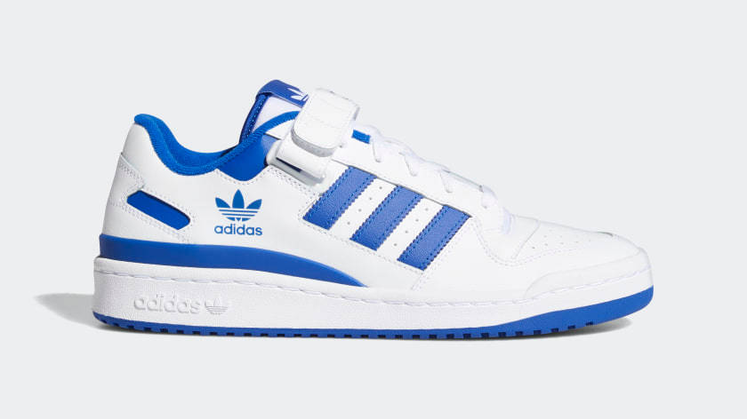 adidas Forum Low White Royal Blue