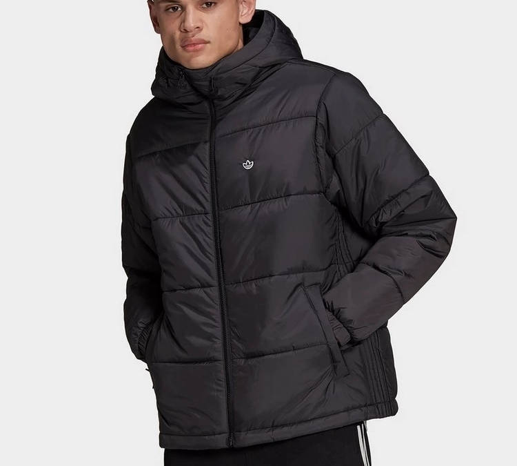 padded hooded puffer jacket adidas