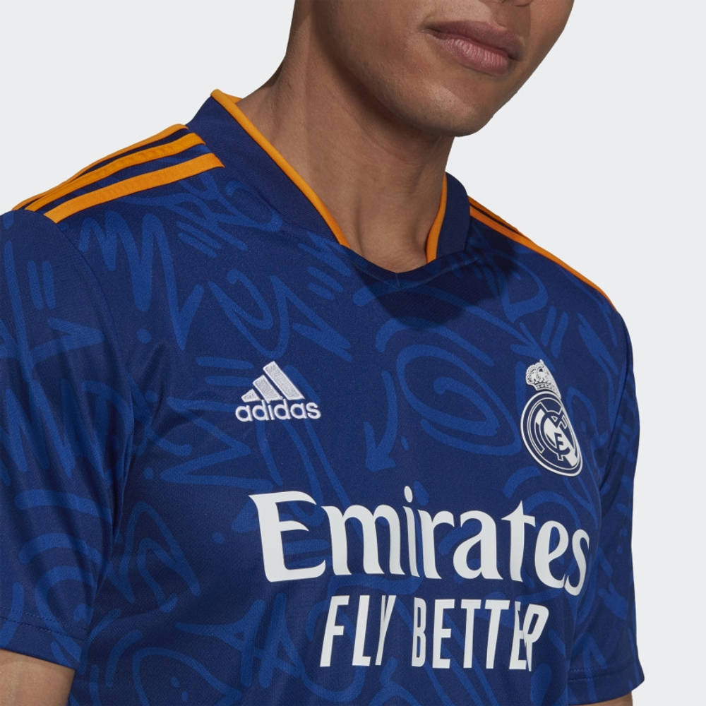 Adidas Real Madrid 2122 Away Jersey Victory Blue The Sole Supplier