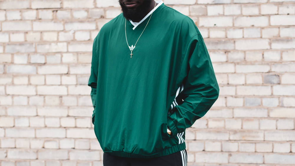 Image via The Sole Supplier Freshen Up Your Retro Looks With This adidas Wind Pullover