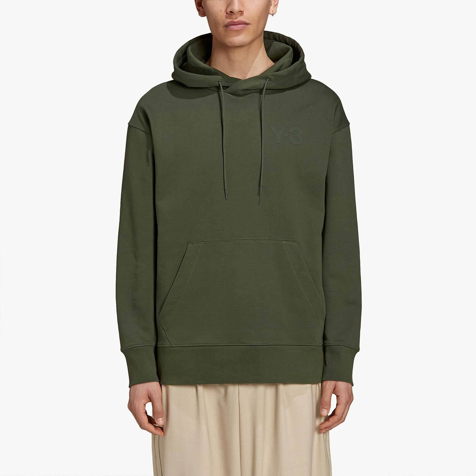 adidas Y-3 Classic Chest Logo Hoodie HF7069 Front