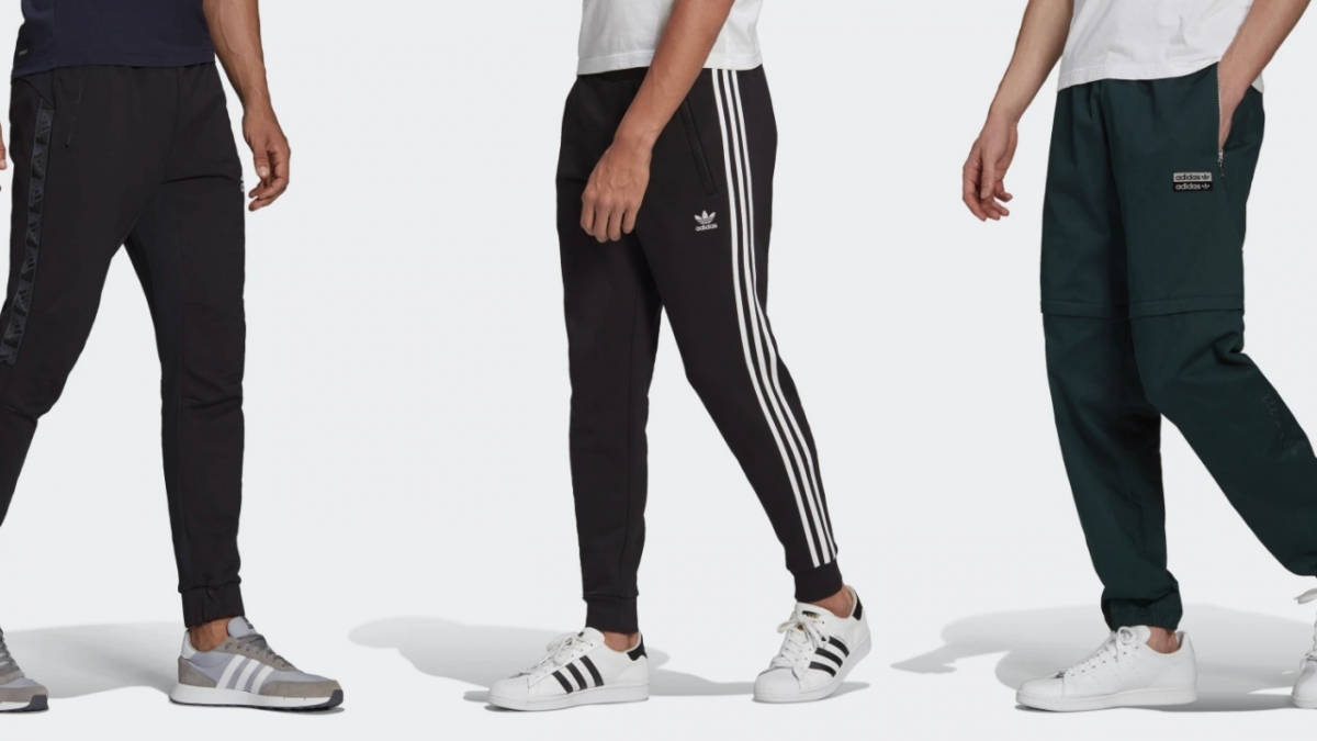 adidas joggers with nike shoes