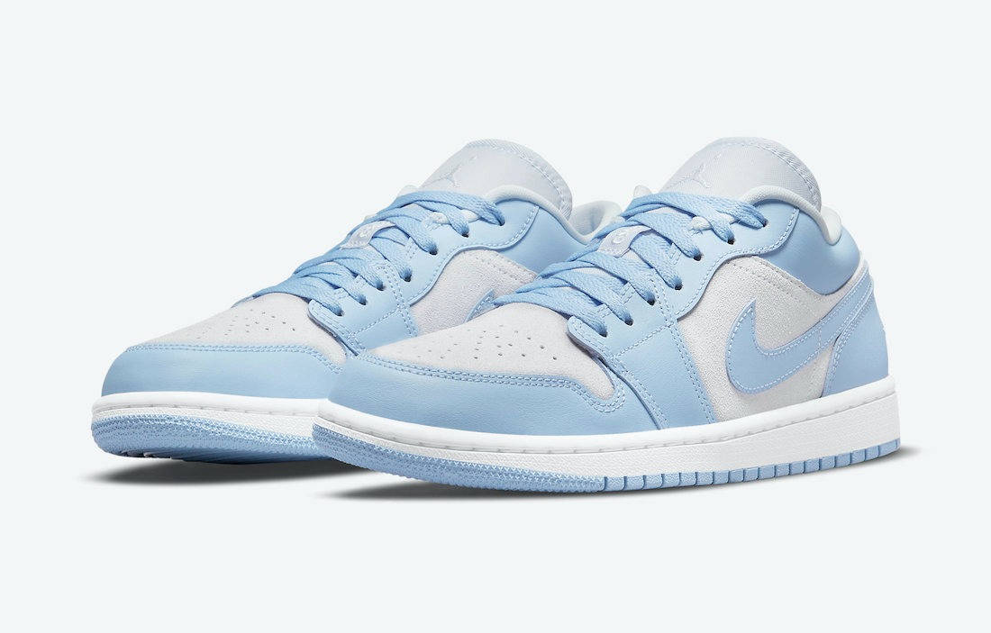 Air Jordan 1 Low Grey University Blue
