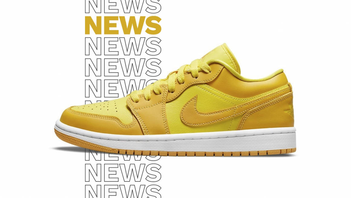 Nike Air Jordan 1 Low Yellow Strike DC0774-700 - TDD