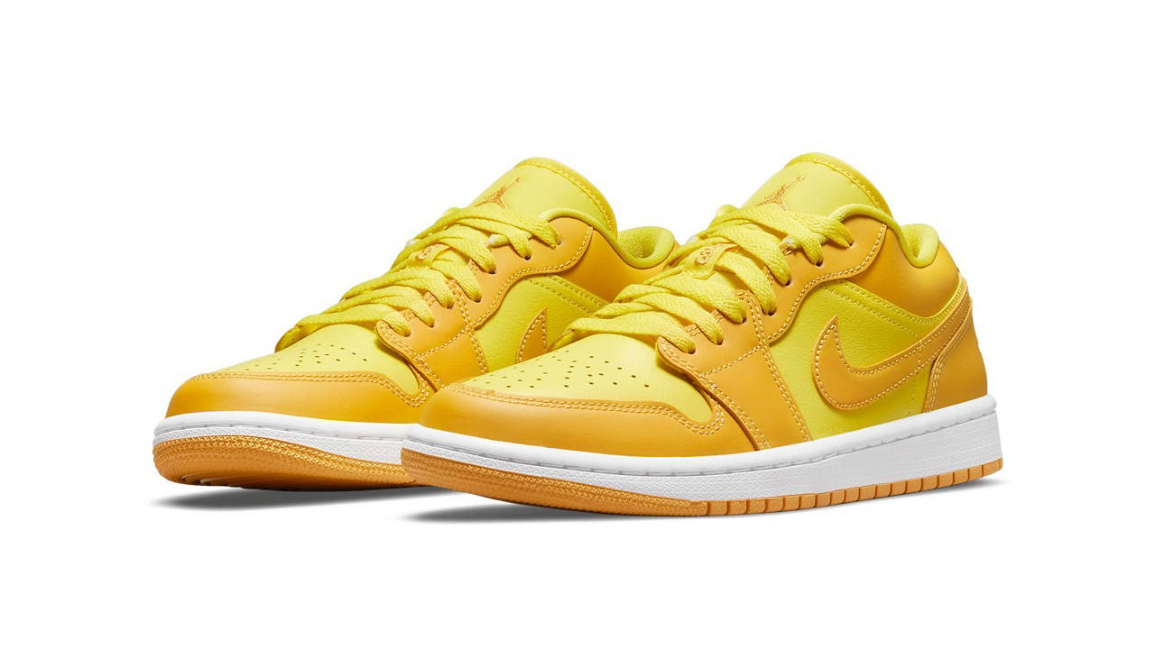 Air Jordan 1 Low Yellow Strike