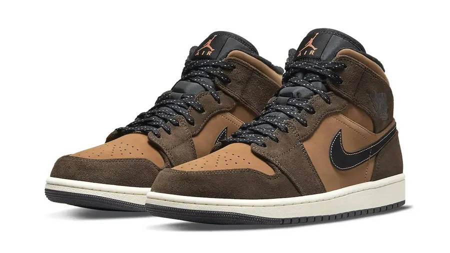 the brown jordans