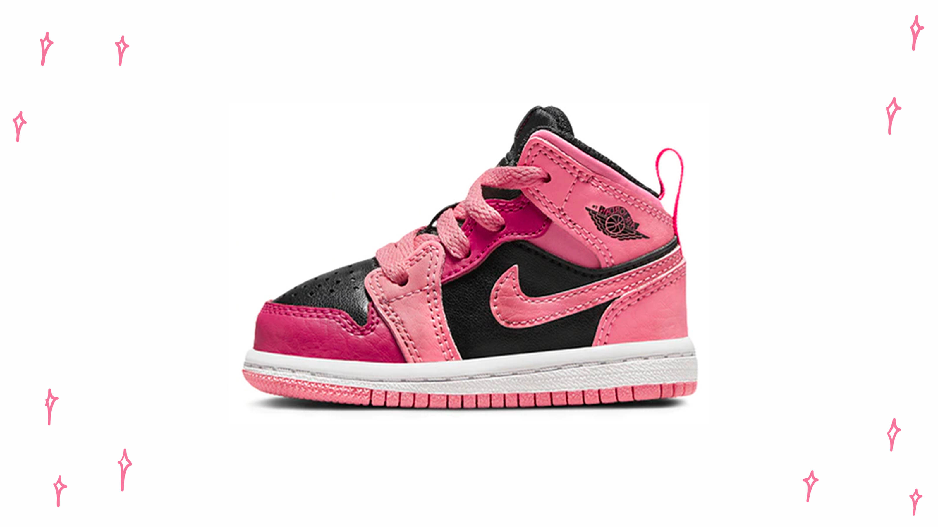 Air Jordan 1 Mid Coral Chalk