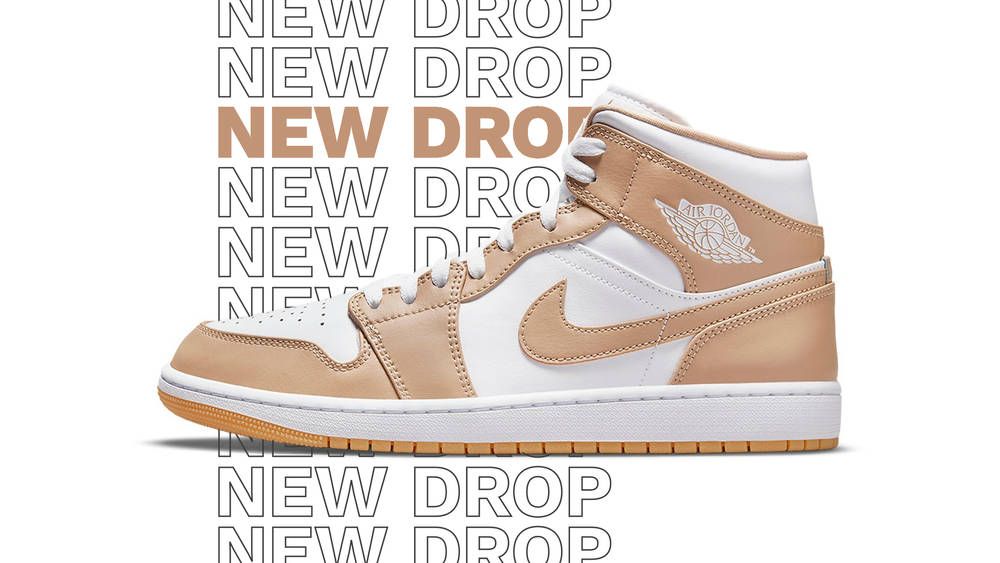Image via Nike Air Jordan 1 Mid Hemp