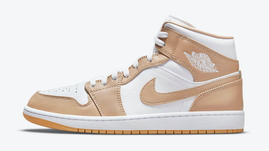 Air Jordan 1 Mid Tan Gum 1