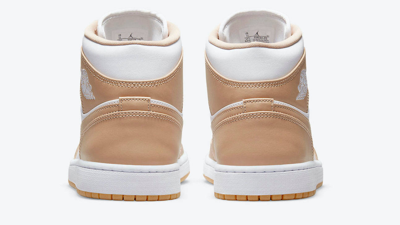 Air Jordan 1 Mid Tan Gum