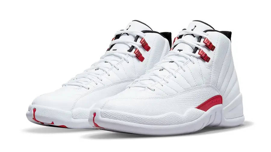 air jordan 12 twist white red