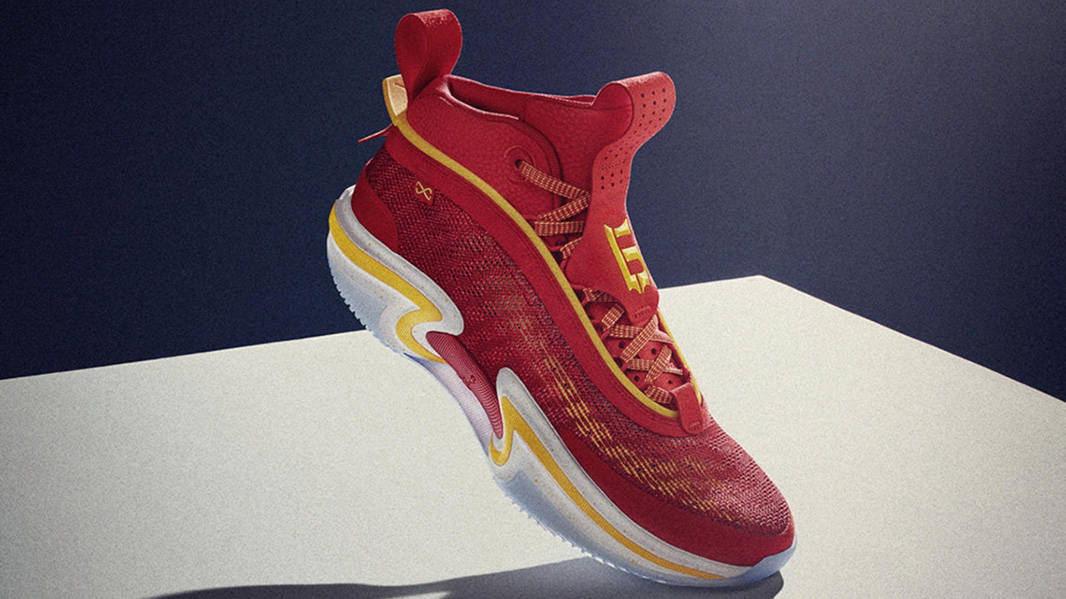 Air Jordan 36 PE Guo Ailun DJ4480-600 Side
