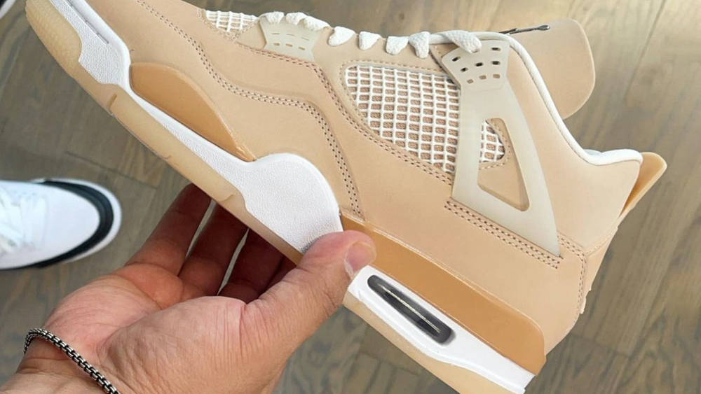 Image via cheddar2345 air jordan 4 shimmer 1