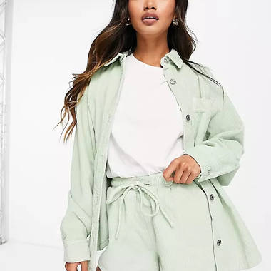 ASOS DESIGN Denim Oversized Shirt ASOS DESIGN Denim Oversized Shirt