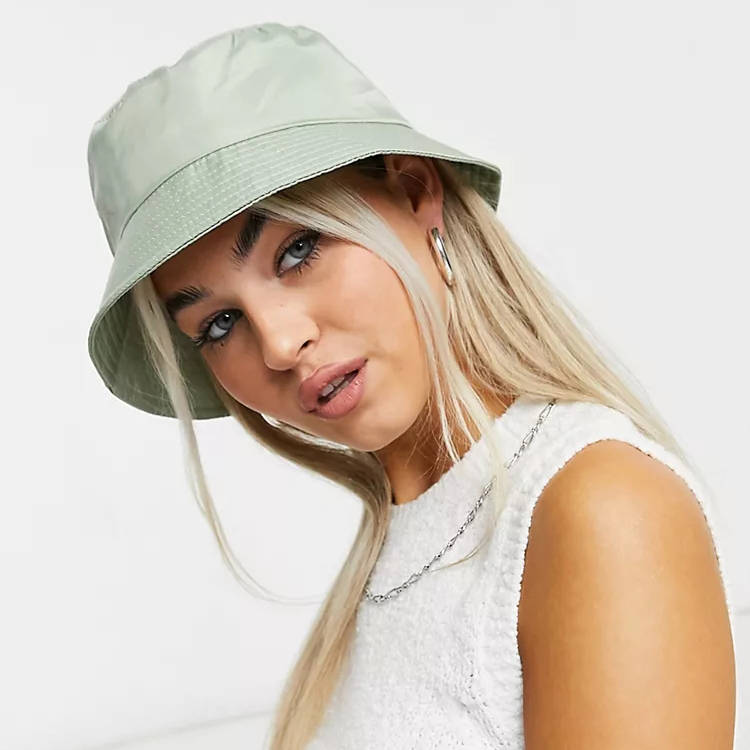 ASOS DESIGN Nylon Bucket Hat
