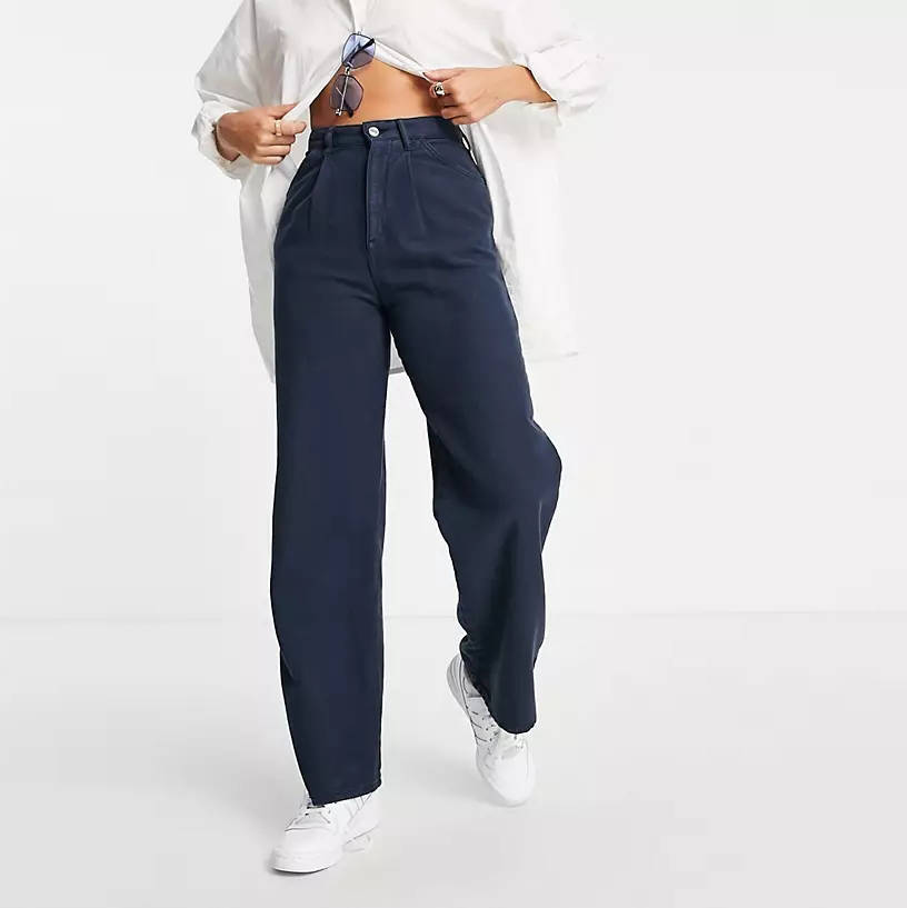 ASOS DESIGN Relaxed Dad Trouser