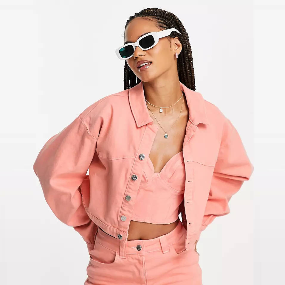 ASOS LUXE Co-Ord Denim Jacket