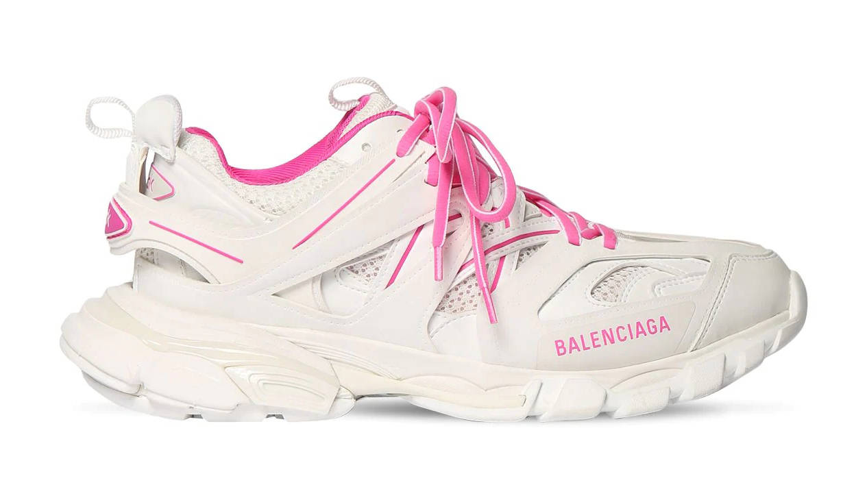 Balenciaga Track 2.0 White Fuchsia