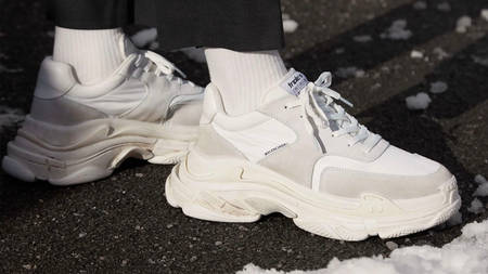 Balenciaga's Latest Triple S Is Muted In Tonal Grey Hues