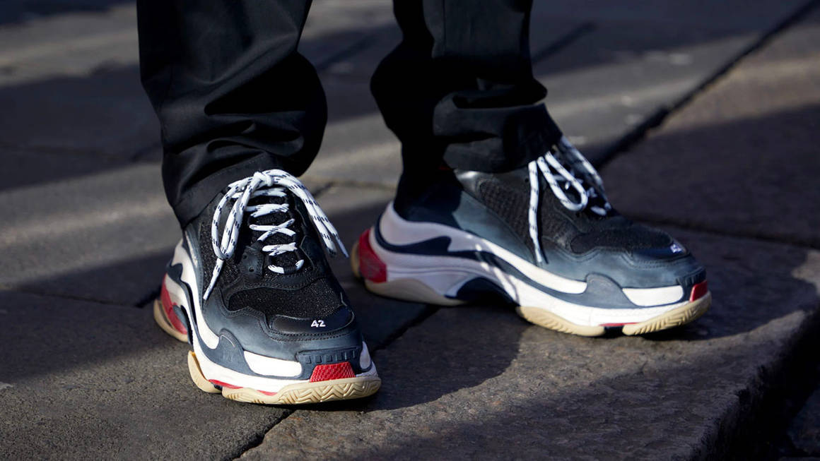 balenciaga triple s white clear sole on feet  OFF65 Free Delivery