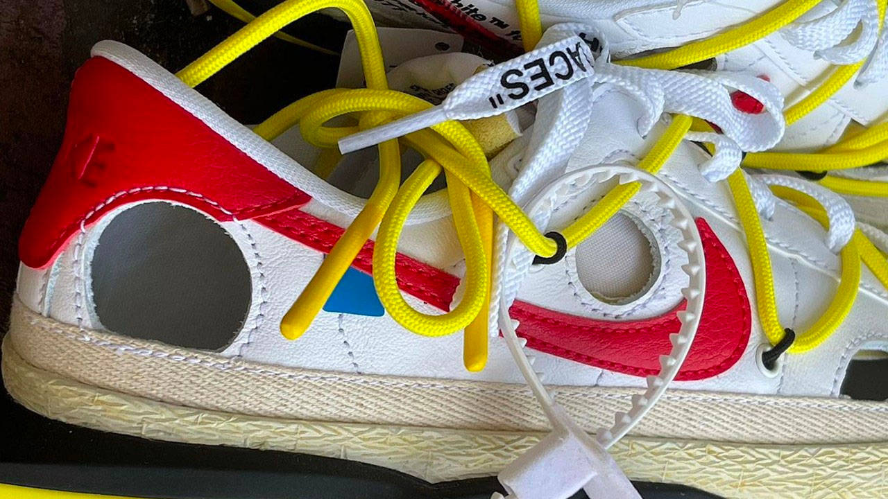 Off-White x Nike Blazer Low "White"