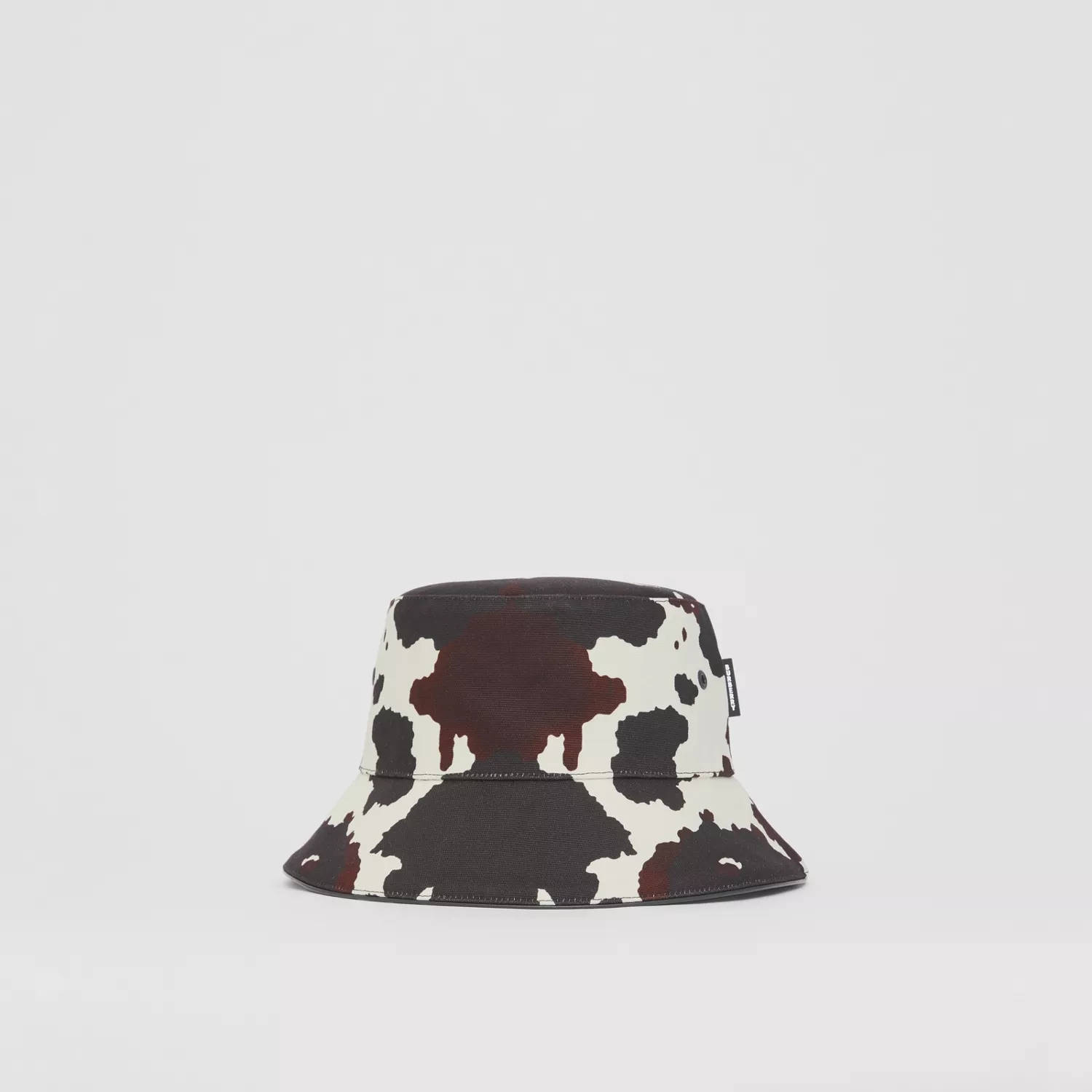 Burberry Camouflage Print Cotton Canvas Bucket Hat
