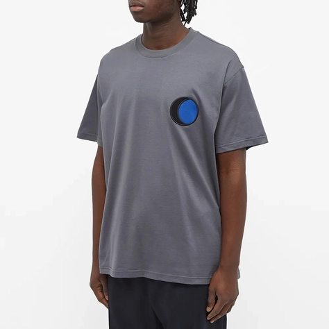 Burberry Troy Yin Yang T-Shirt Tempest Grey Front