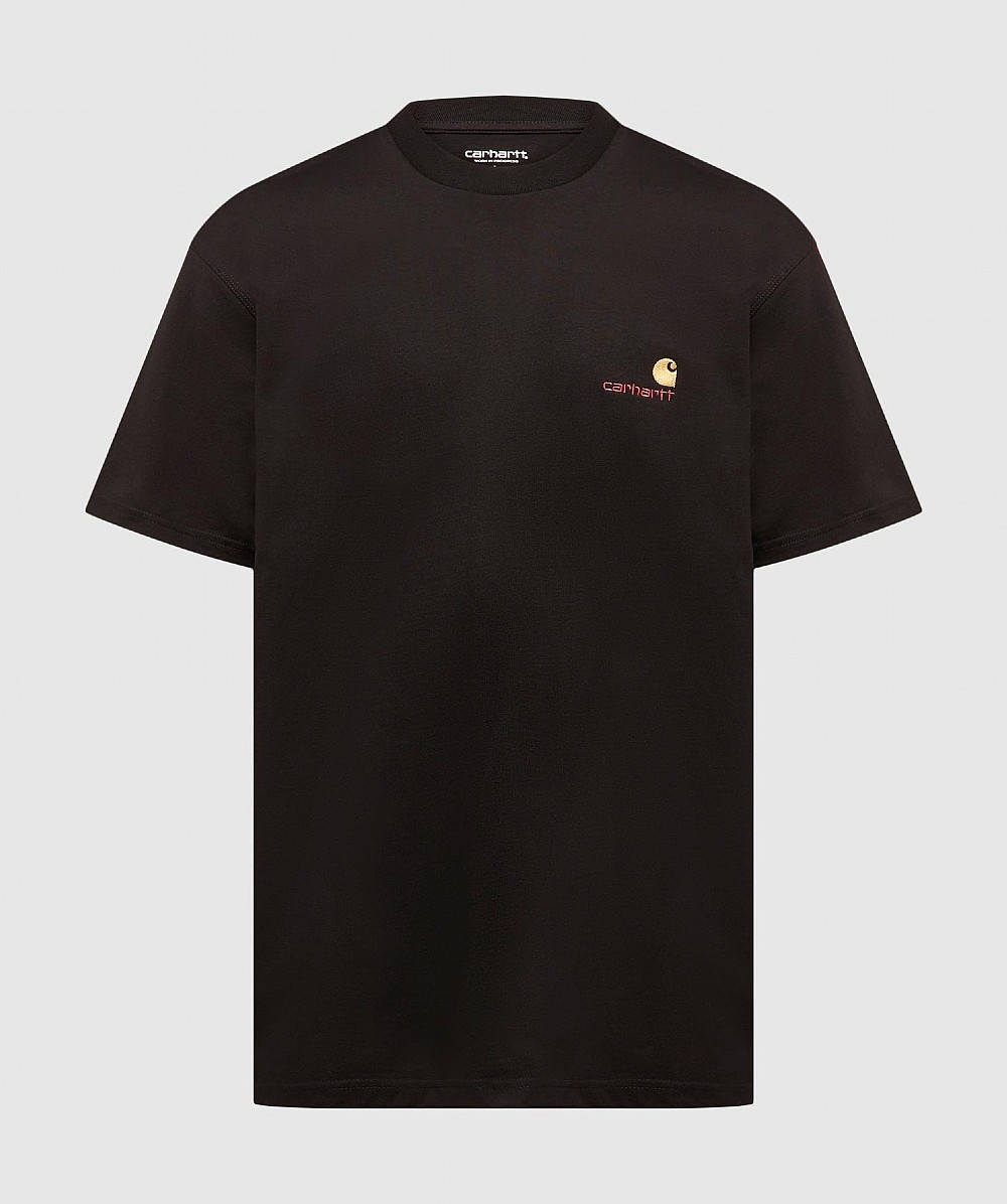Carhartt WIP American Script T-Shirt Black