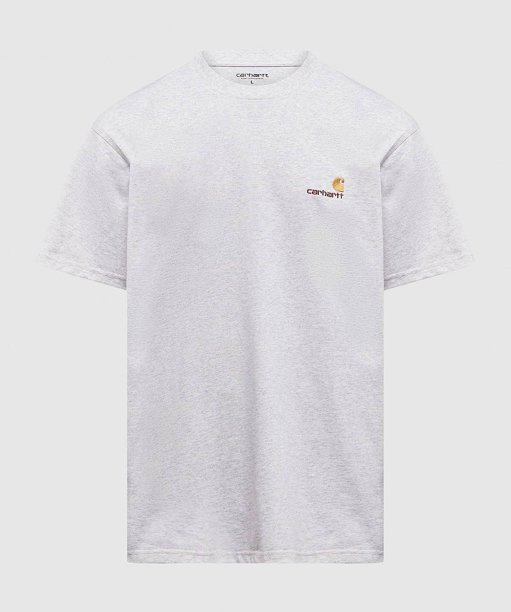 Carhartt WIP American Script T-Shirt Grey