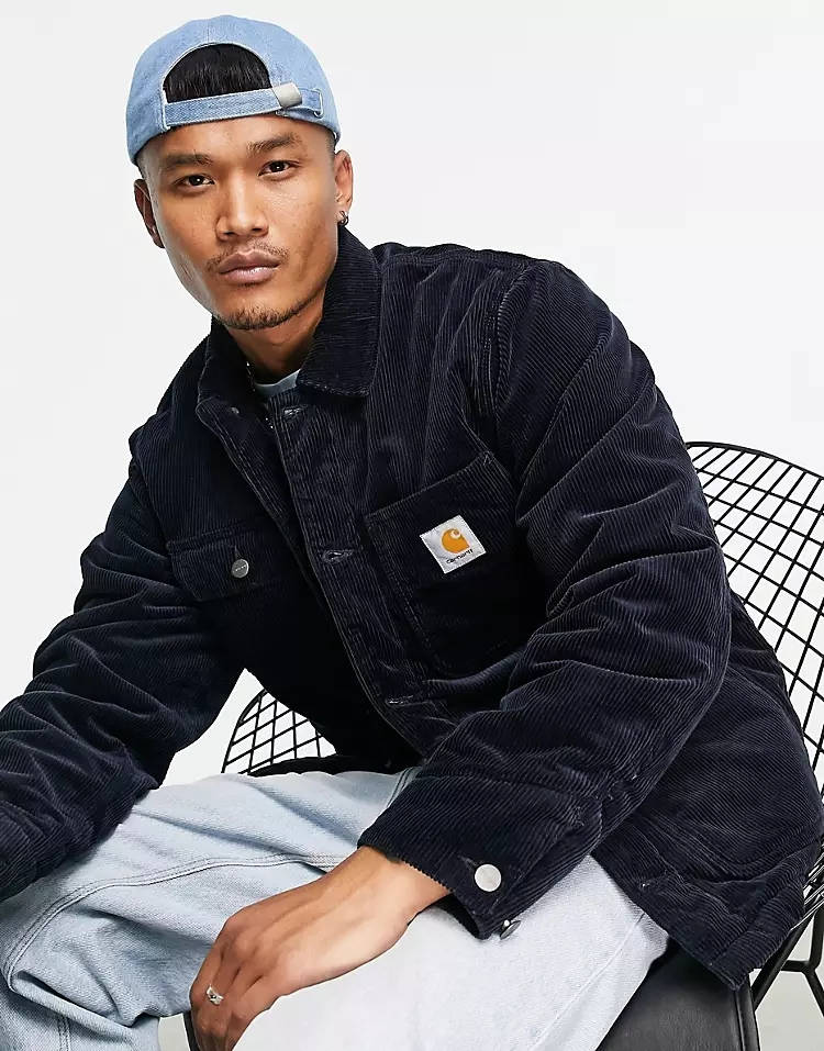 Carhartt michigan hot sale coat navy