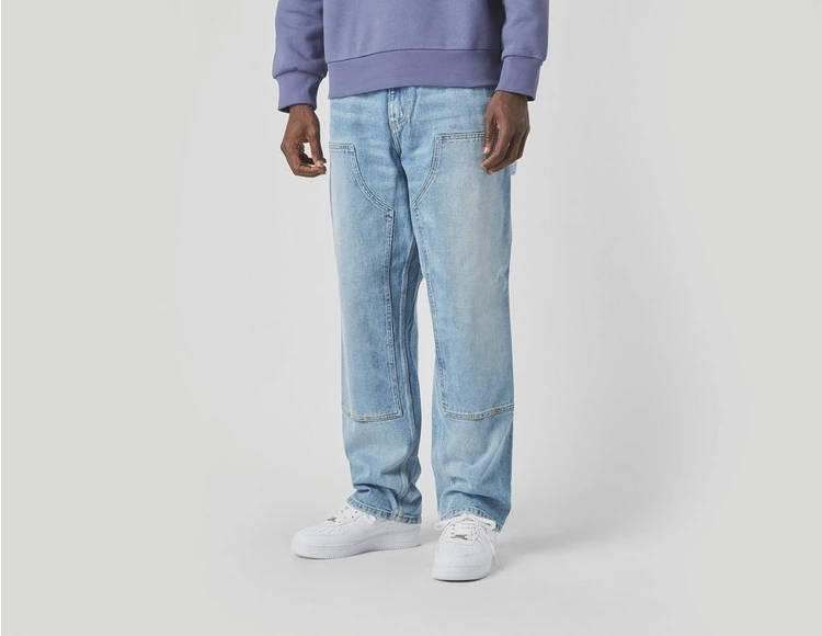 Carhartt WIP Double Knee Light Wash Jeans | The Sole