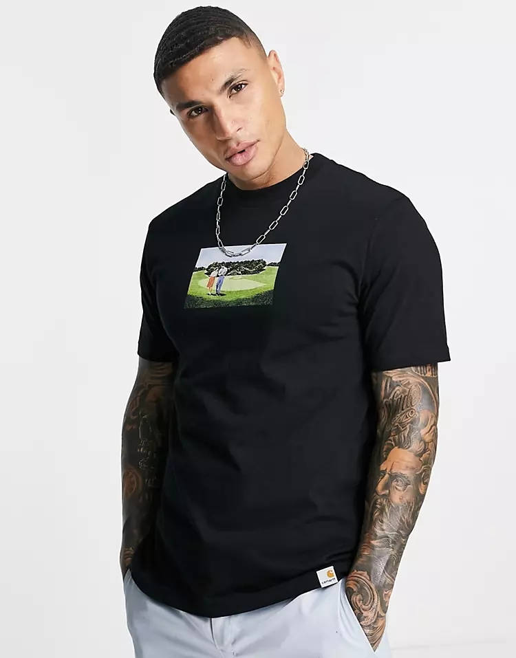 Carhartt WIP Hole T-Shirt Black