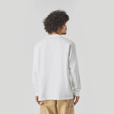 Carhartt WIP Long Sleeve Kogancult T-Shirt White Back