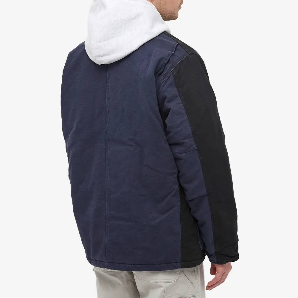 Carhartt WIP OG Arctic Coat Black Dark Navy Back
