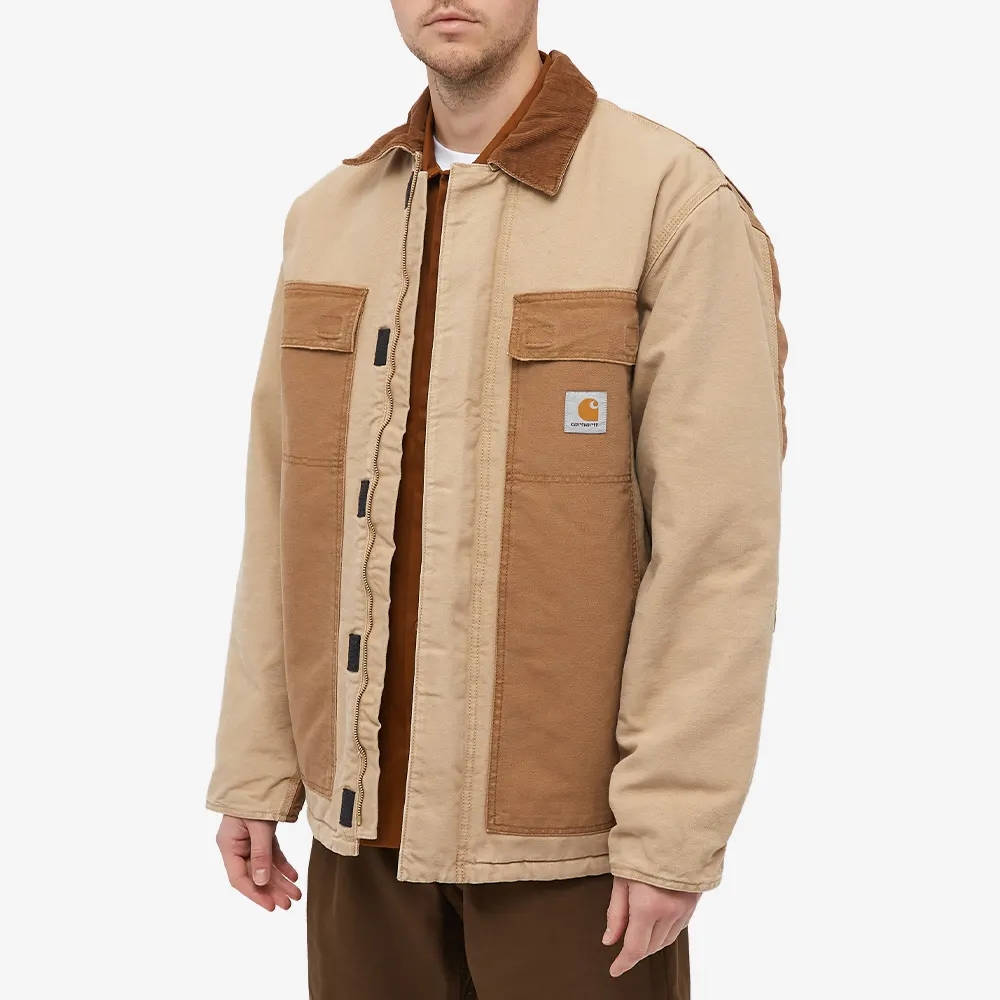 Carhartt WIP OG Arctic Coat Dusty Hamilton Front