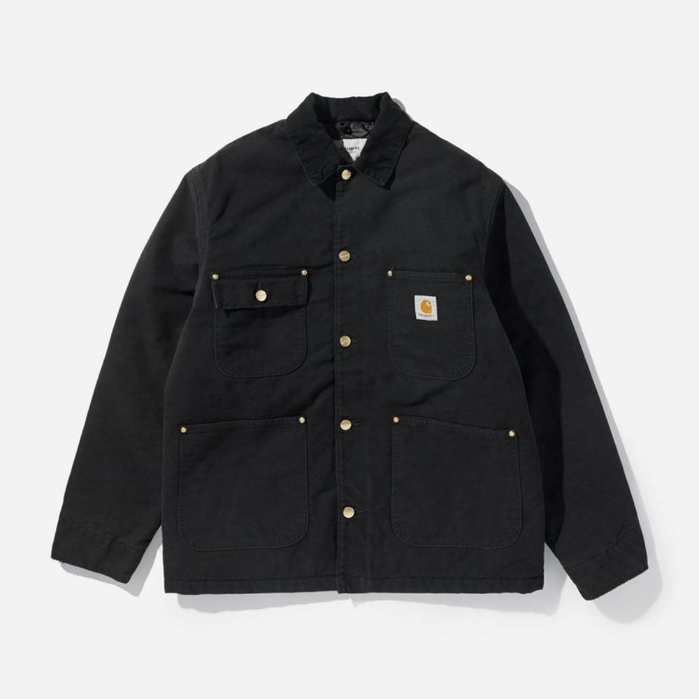 Carhartt WIP OG Chore Coat - Black | The Sole Supplier