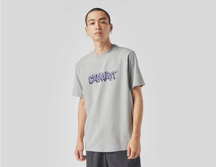 Carhartt WIP Shattered Script T-Shirt Grey