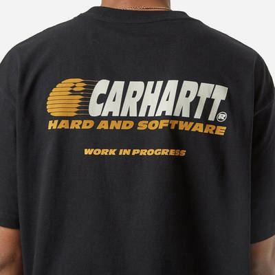 Carhartt WIP Software T-Shirt Black Detail 2