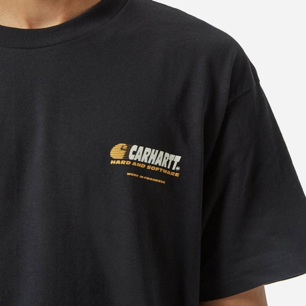 Carhartt WIP Software T-Shirt Black Detail