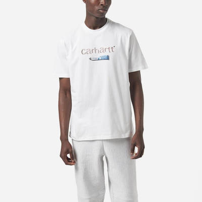 Carhartt WIP Toothpaste T-Shirt White Front