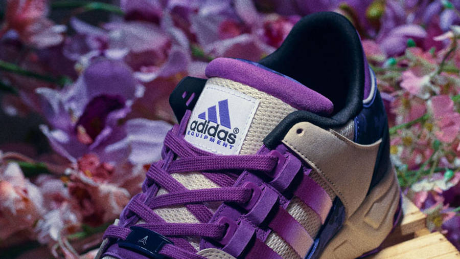 Carnival x adidas EQT Support 93 Orchid First Look Closeup