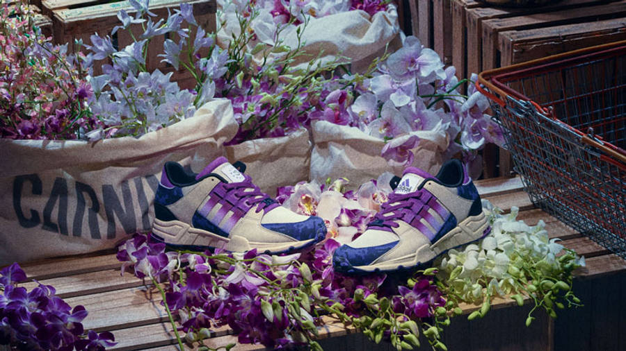 Carnival x adidas EQT Support 93 Orchid First Look Side