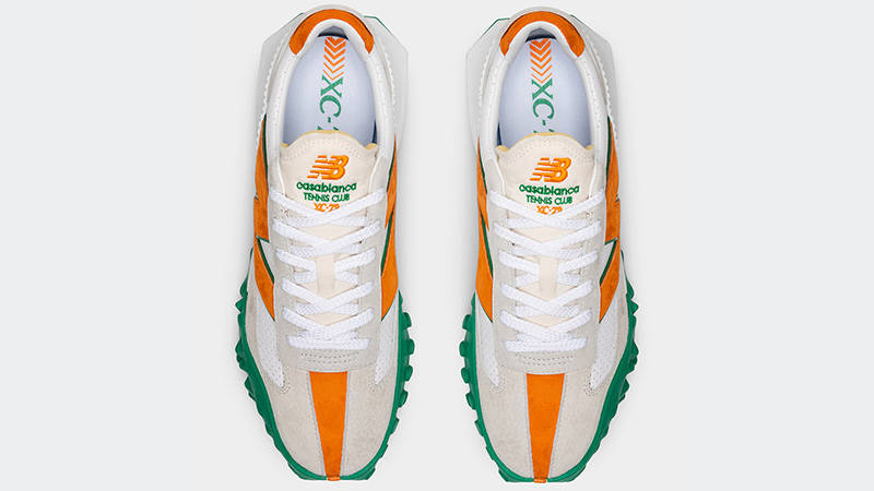 Casablanca x New Balance XC-72 Orange Green middle