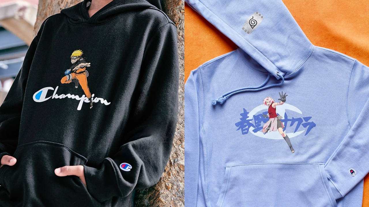 Champion x Naruto Shippuden Link Up for an Anime Fuelled Collection
