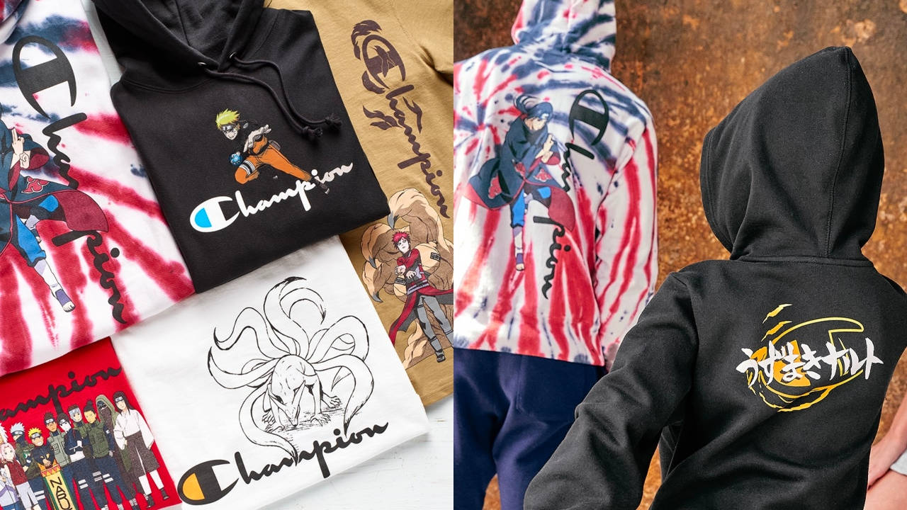 Champion x Naruto Shippuden Link Up for an Anime Fuelled Collection